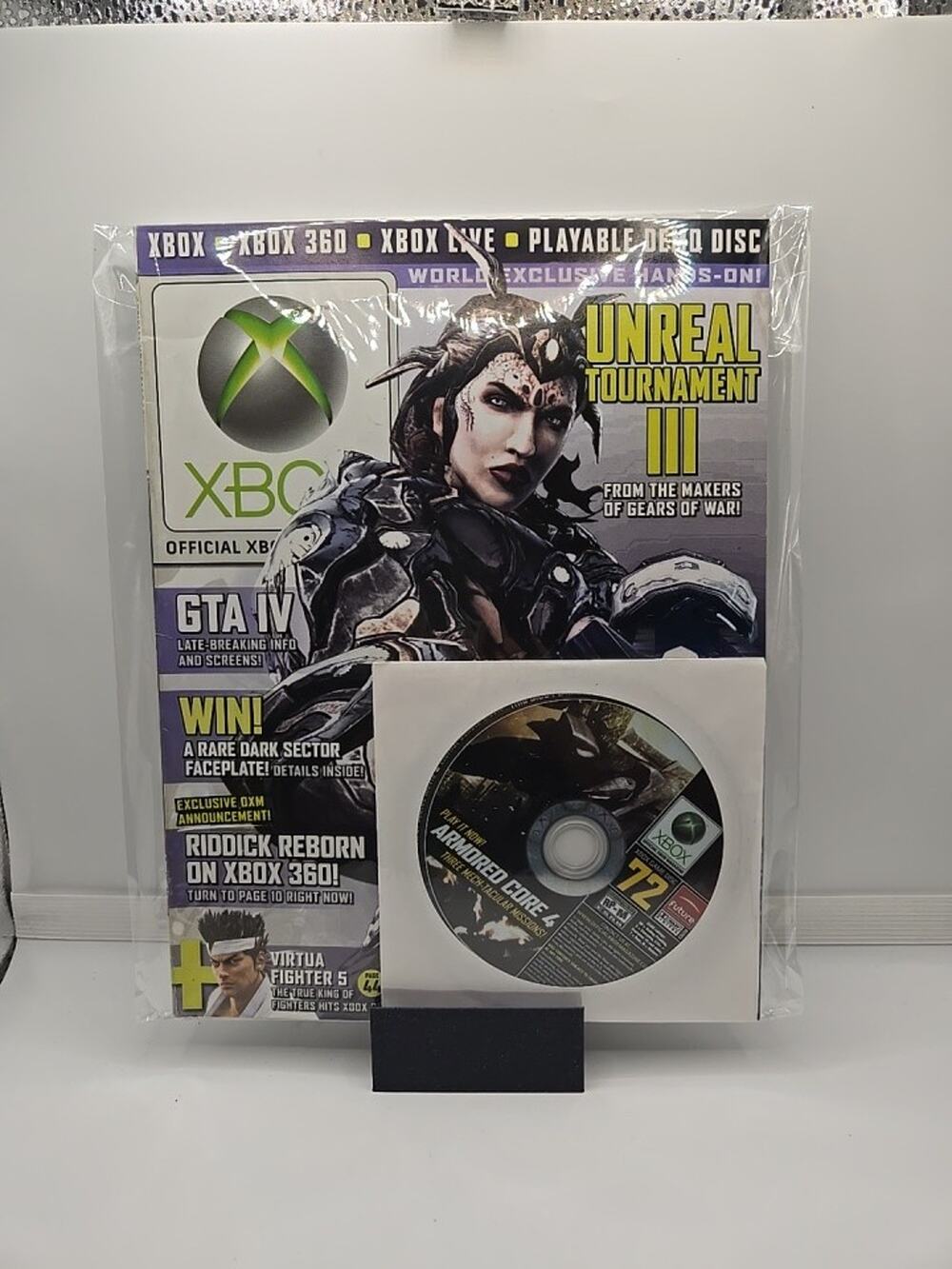 Official Xbox Magazine OXM Issue 72 July 2007 + Demo Disc - 72
